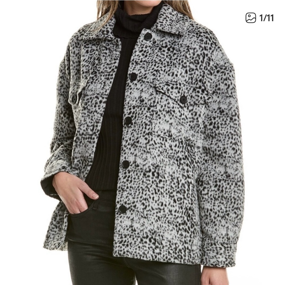 AllSaints NWT Women’s Luella Leo Wool Blend Jacket Size US 10